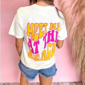 Meet Me at the Beach tshirt